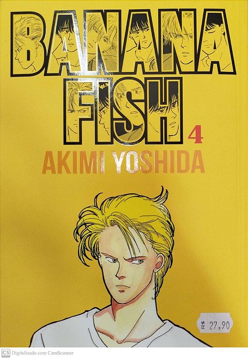 Gibi Banana Fish #4 Autor (2021) [seminovo]