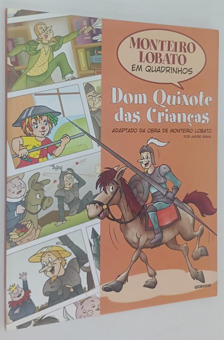 Gibi Dom Quixote para Crianças Autor André Simas (2017) [seminovo]