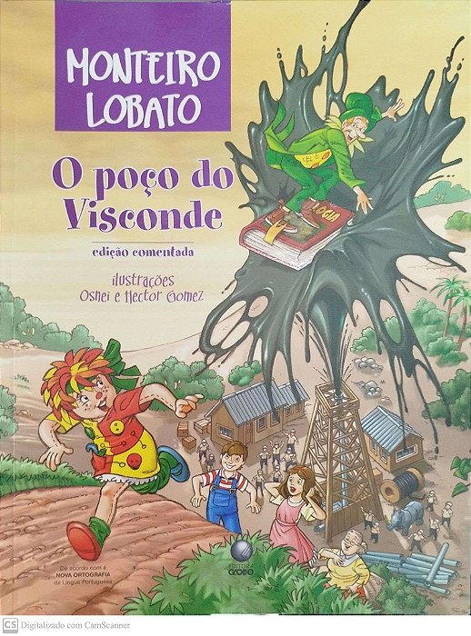 Livro o Poço do Visconde Autor Lobato, Monteiro (2010) [seminovo]