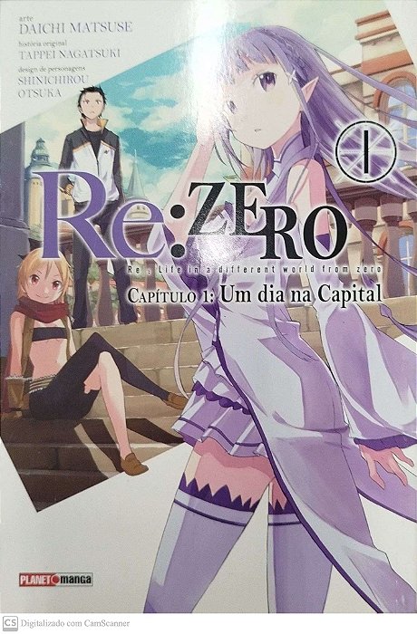 Gibi Re:zero #1 Autor (2018) [seminovo]