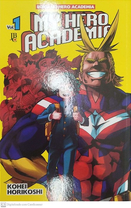 Gibi My Hero Academia #1 Autor (2016) [seminovo]