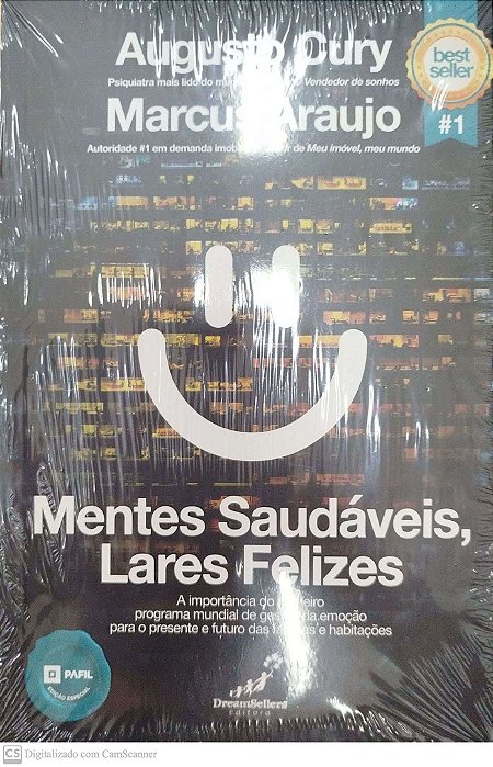 Livro Mentes Saudáveis, Lares Felizes Autor Cury, Augusto [novo]