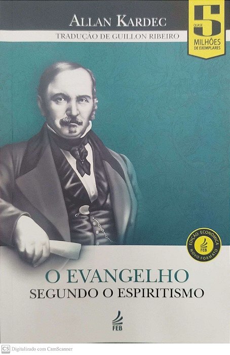 Livro o Evangelho Segundo o Espiritismo Autor Kardec, Allan (2022) [seminovo]