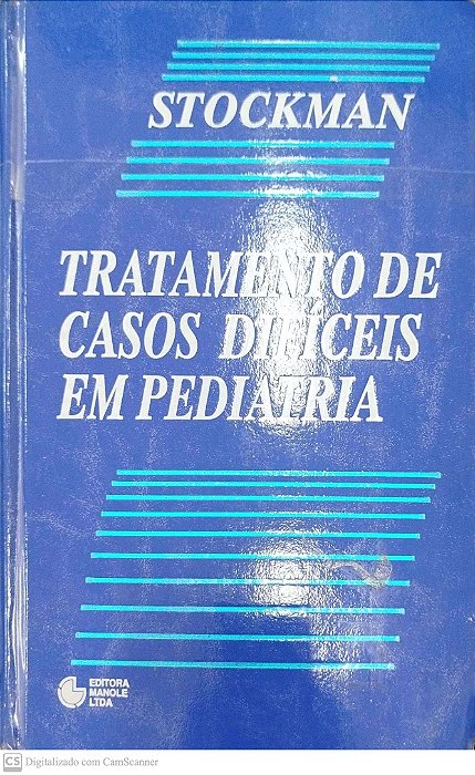 Livro Tratamento de Casos Difíceis em Pediatria Autor Stockman Iii, James A. (1993) [usado]