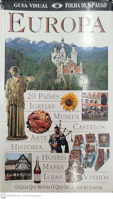 Livro Europa - Guia Visual Folha de S. Paulo Autor Vários (2002) [usado]