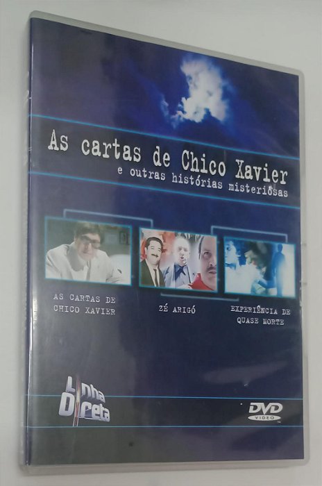 Dvd as Cartas de Chico Xavier Editora Wilton Abirached [usado]