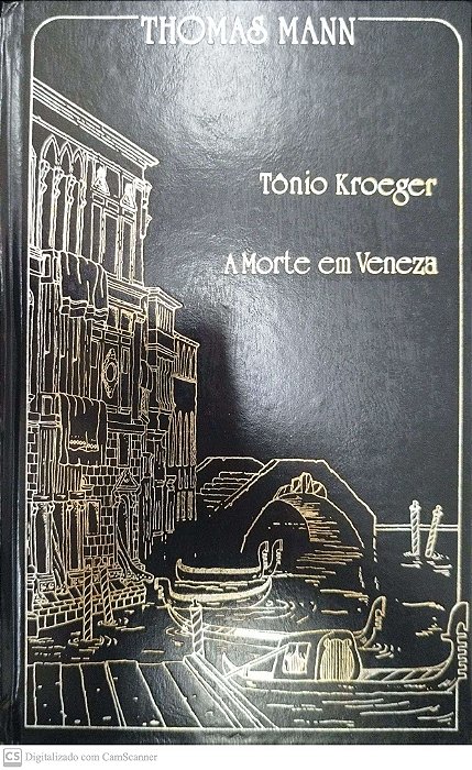 Livro a Morte em Veneza Autor Mann, Thomas (1982) [seminovo]