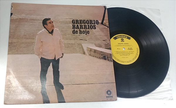Disco de Vinil Gregorio Barros - de Hoje (1971) Interprete Gregorio Barros (1971) [usado]