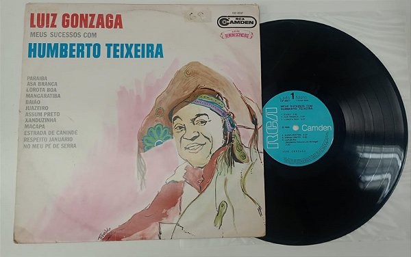Disco de Vinil Luiz Gonzaga - Meus Sucessos com Humberto Teixeira (1968) Interprete Luiz Gonzaga (1968) [usado]