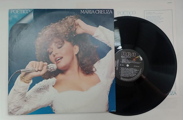 Disco de Vinil Maria Creuza - Poético (1982) Interprete Maria Creuza (1982) [usado]