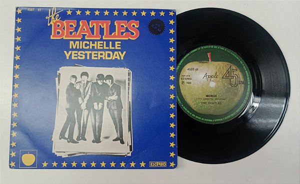 Disco de Vinil The Beatles - Michelle / Yesterday (lp Compacto 1966 Raridade) Interprete The Beatles (1966) [usado]