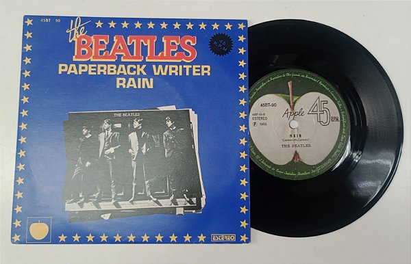 Disco de Vinil The Beatles - Paperback Writer / Rain (lp Compacto 1966 Raridade) Interprete The Beatles (1966) [usado]
