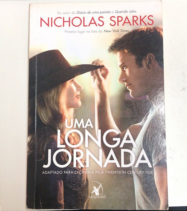 Livro Uma Longa Jornada Autor Sparks, Nicholas (2014) [usado]