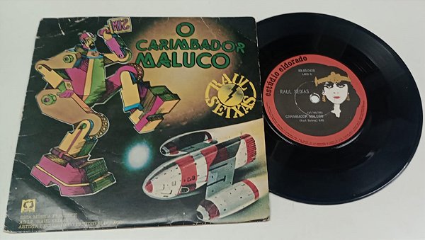 Disco de Vinil Raul Seixas - o Carimbador Maluco (lp Compacto 1983) Interprete Raul Seixas (1983) [usado]
