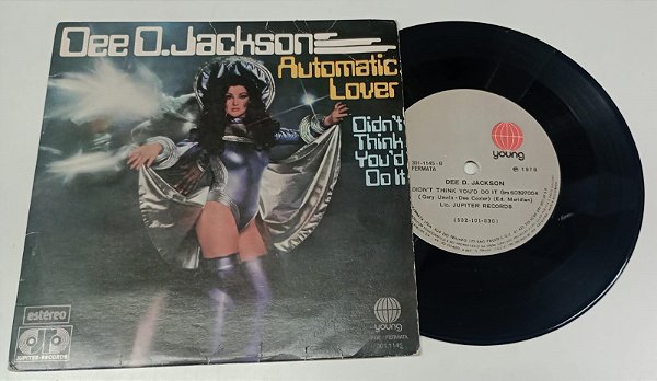 Disco de Vinil Dee D. Jackson - Automatic Lover (lp Compacto 1978) Interprete Dee D. Jackson (1978) [usado]