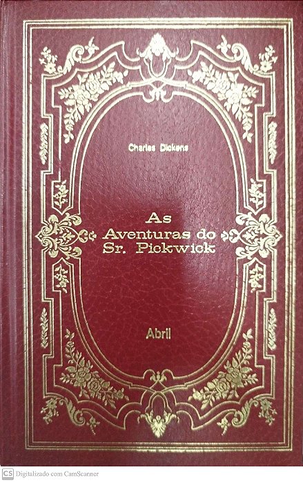Livro as Aventuras do Sr. Pickwick Autor Dickens, Charles (1970) [usado]
