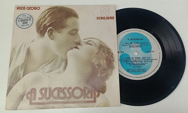 Disco de Vinil a Sucessora - Trilha Sonora (lp Compacto 1978 Raridade) Interprete Vários Artistas (1978) [usado]