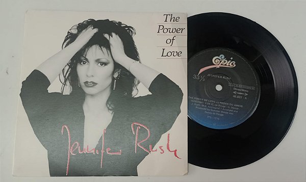 Disco de Vinil Jennifer Rush - The Power Of Life (lp Compacto 1985) Interprete Jennifer Rush (1985) [usado]