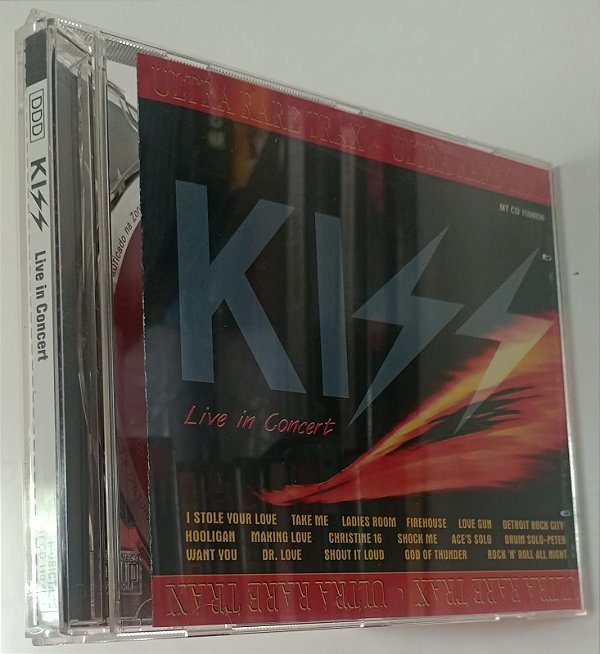 Cd Live In Concert - Kiss Interprete Kiss (1997) [usado]