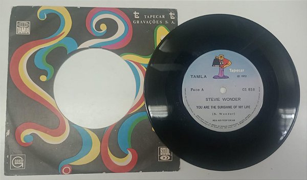 Disco de Vinil Stevie Wonder - You Are The Sunshine Of My Love / Superstition (lp Compacto 1972) Interprete Stevie Wonder (1972) [usado]