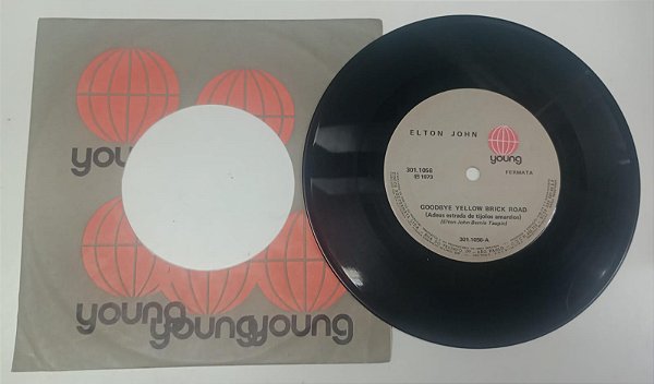 Disco de Vinil Elton John - Goodbye Yellow Brick Road / Screw You (lp Compacto 1973) Interprete Elton John (1973) [usado]
