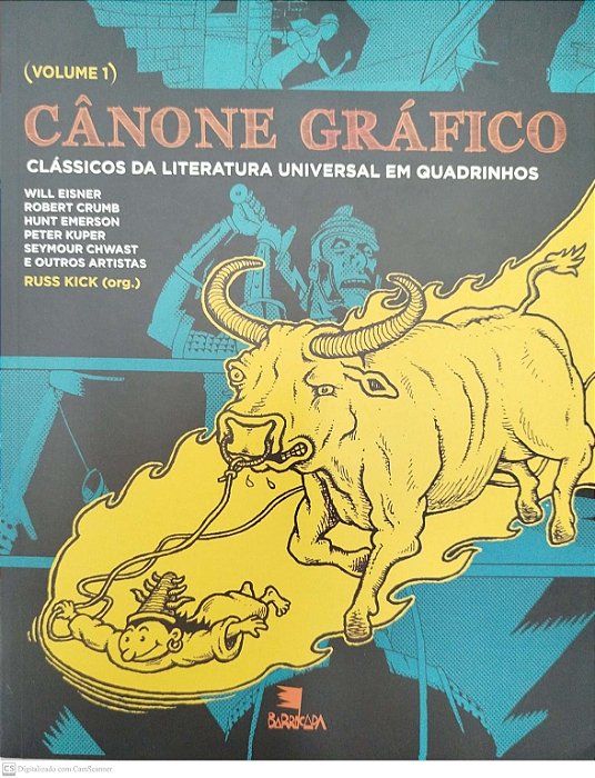 Livro Cânone Gráfico - Volume 1 Autor Kick (org.), Russ (2014) [seminovo]