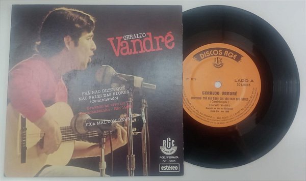 Disco de Vinil Geraldo Vandré - Pra Dizer que Não Falei das Flores (lp Compacto 1979) Interprete Geraldo Vandré (1979) [usado]