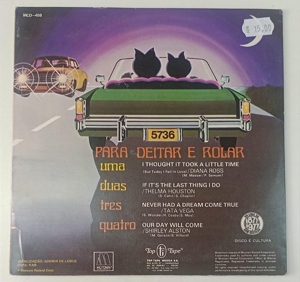 Disco de Vinil Motown Motel (lp Compacto 1977) Interprete Vários (1977) [usado]