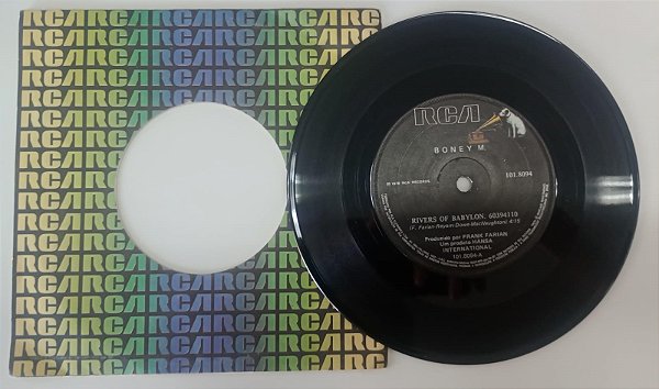 Disco de Vinil Boney M. - Rivers Of Babylon / Brown Girl In The Ring (lp Compacto 1978) Interprete Boney M. (1978) [usado]