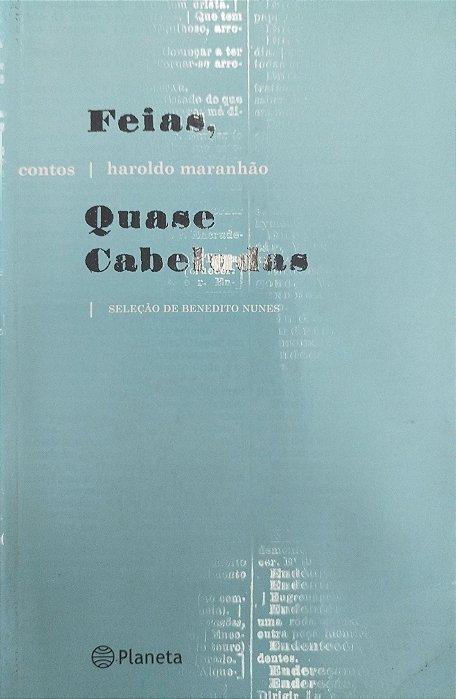 Livro Feias, Quase Cabeludas Autor Maranhão, Haroldo (2005) [seminovo]