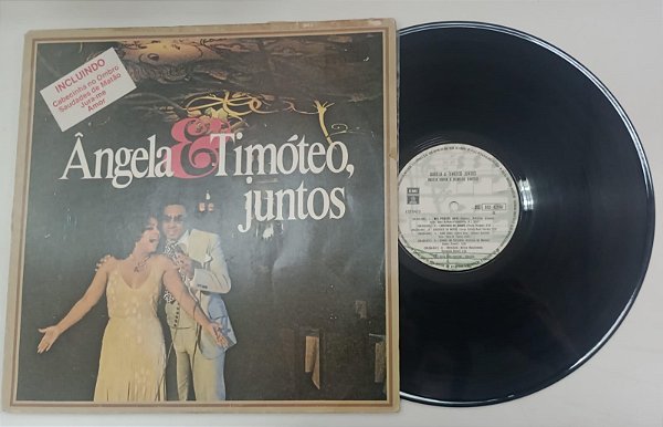 Disco de Vinil Angela & Timóteo, Juntos (lp 1979) Interprete Angela e Timóteo (1979) [usado]