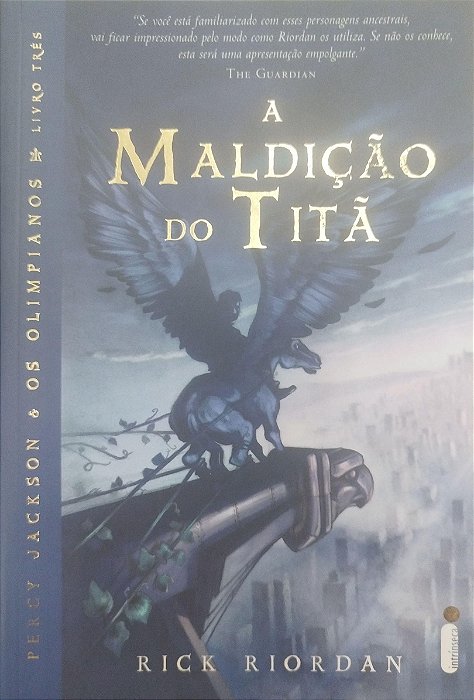 Livro a Maldição do Titã - Percy Jackson e a Maldição do Titã Livro 3 Autor Riordan, Rick (2009) [seminovo]