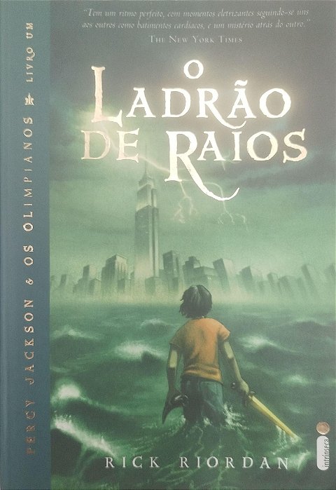 Livro o Ladrão de Raios - Percy Jackson e os Olimpianos Livro 1 Autor Riordan, Rick (2010) [seminovo]