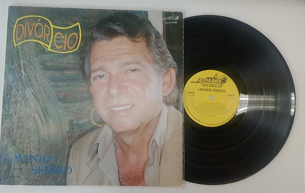 Disco de Vinil Lavínio Sérgio - Divórcio (lp 1993) Interprete Lavínio Sérgio (1993) [usado]