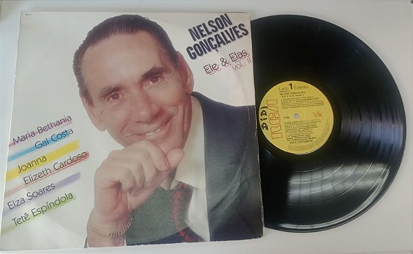Disco de Vinil Nelson Gonçalves - Ele & Elas Vol. Ii (lp 1986) Interprete Nelson Gonçalves (1986) [usado]