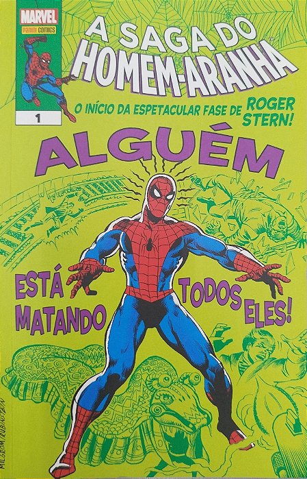 Gibi a Saga do Homem-aranha #1 Autor (2023) [seminovo]