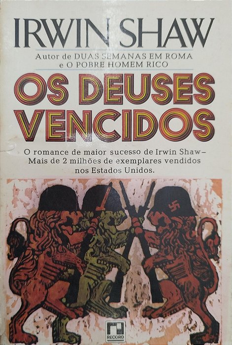 Livro os Deuses Vencidos Autor Shaw, Irwin [usado]