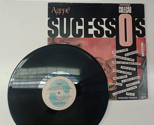 Disco de Vinil Agepê - Coleção Sucessos (lp 1991) Interprete Agepê (1991) [usado]
