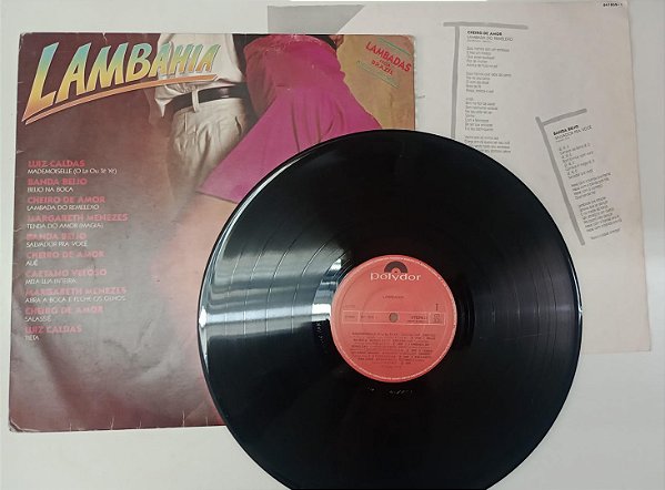 Disco de Vinil Lambahia (lp 1989) Interprete Vários (1989) [usado]