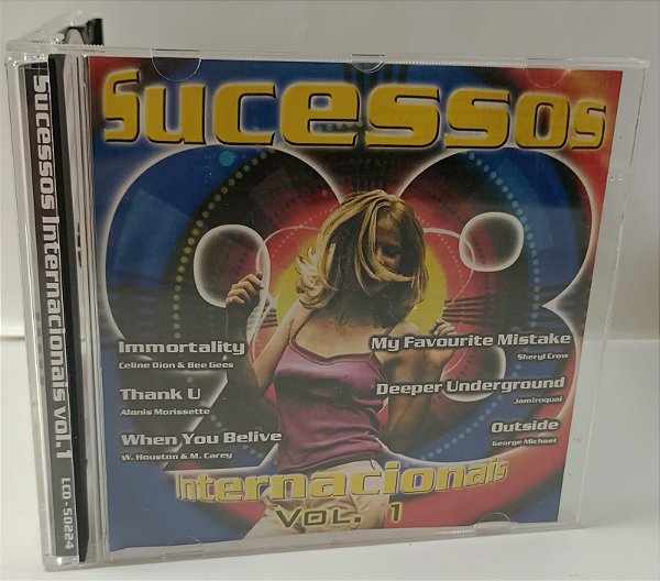Cd Sucessos Internacionais Vol. 1 Interprete Vários (1999) [usado]
