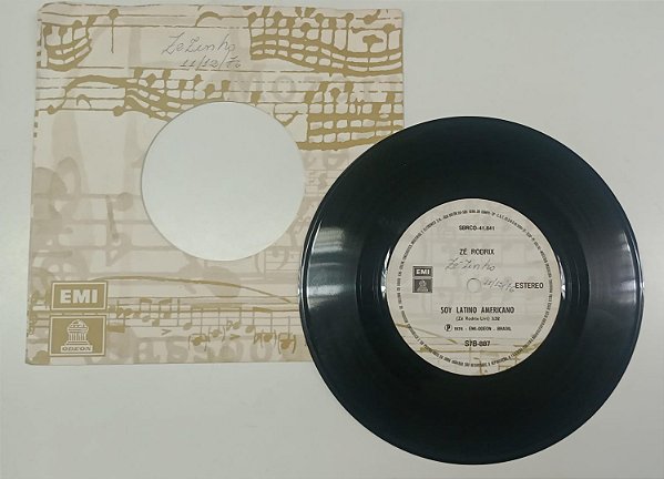 Disco de Vinil Zé Rodrix - é Impossível Parar de Dançar / Soy Latino Americano (lp Compacto 1976) Interprete Zé Rodrix (1976) [usado]