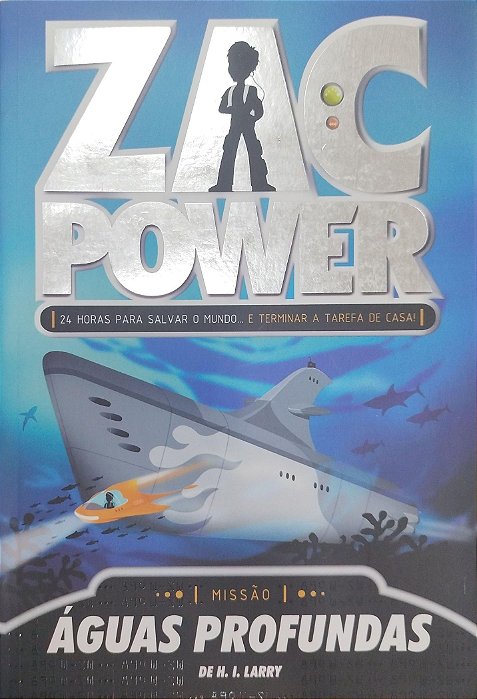 Livro Zac Power: Águas Profundas Autor Larry, H. I. (2007) [seminovo]
