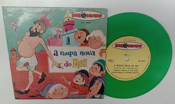 Disco de Vinil a Roupa Nova do Rei (lp Compacto) Interprete Vários [usado]