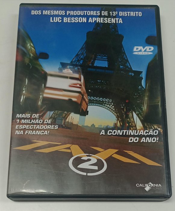 Dvd Taxi 2 Editora Gérard Krawczyk [usado]