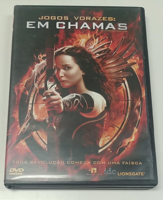 Dvd Jogos Vorazes: em Chamas Editora Francis Lawrence [usado]