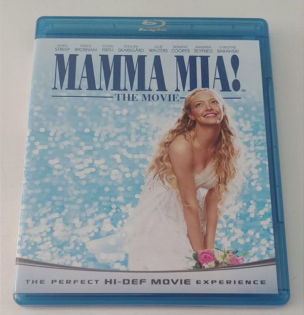 Dvd Mamma Mia ! [blu Ray / Importado] Editora Phyllida Lloyd [usado]