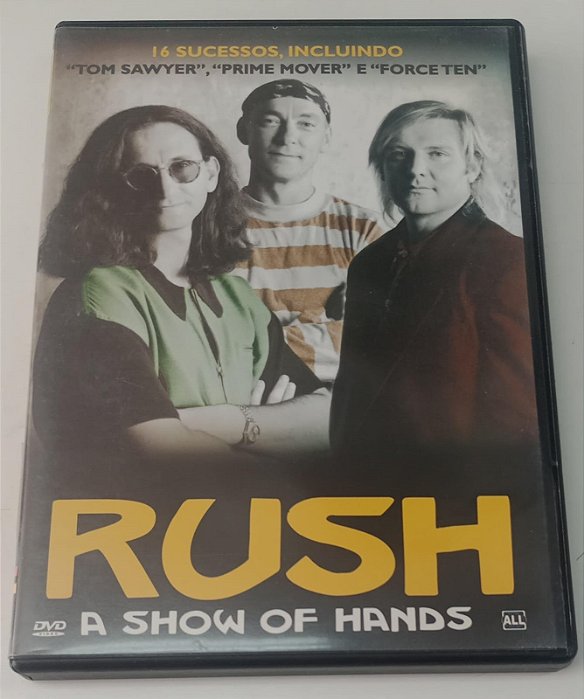 Dvd Rush - a Show Of Hands Editora [usado]