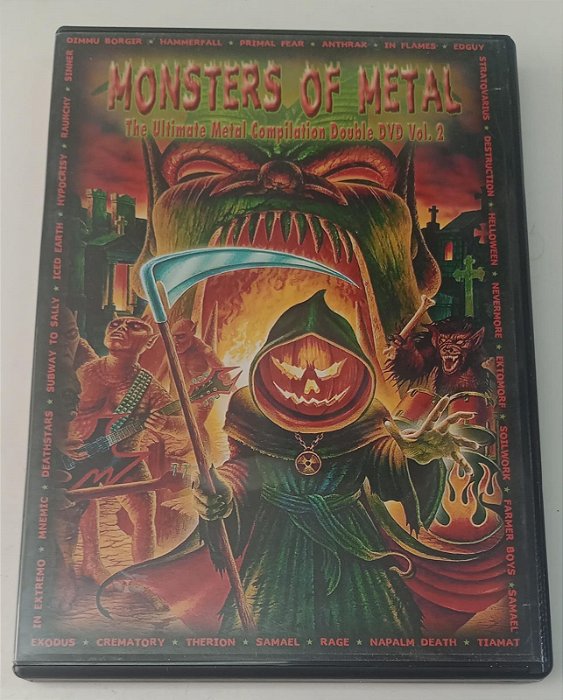 Dvd Monsters Of Metal [2 Dvds] Editora [usado]