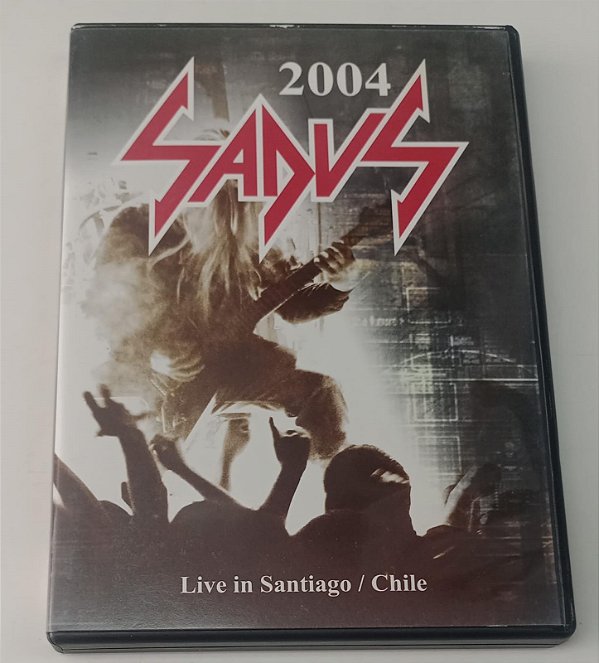 Dvd Sadus - Live In Santiago / Chile 2004 Editora [usado]