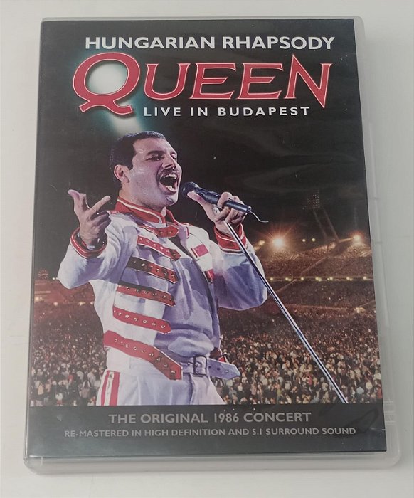 Dvd Queen - Hungarian Rhapsody / Live In Budapest Editora [usado]